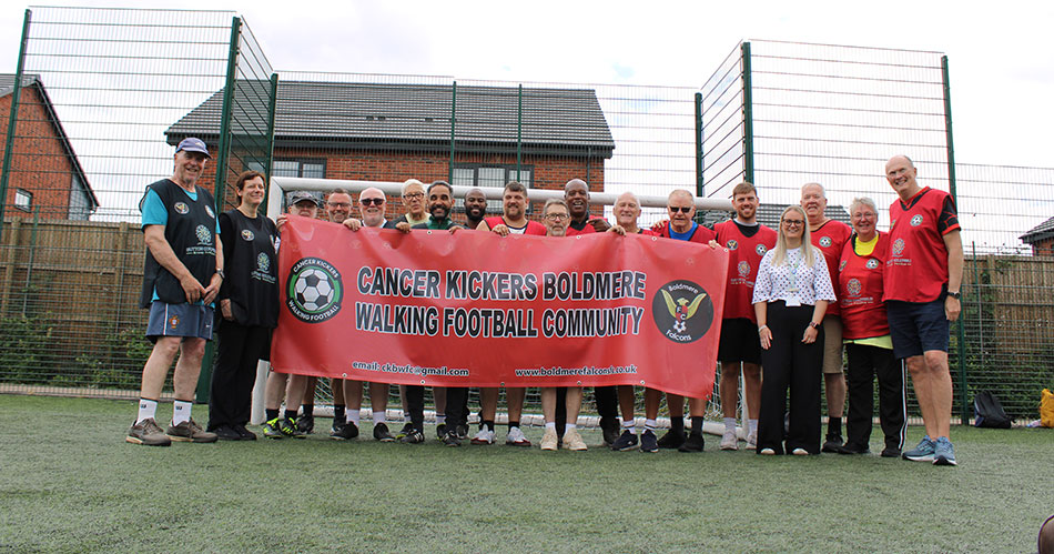 Connection and confidence through walking football